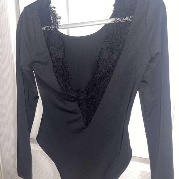 Tops - Sexy Lace Up Bodysuit size Medium fits S/M